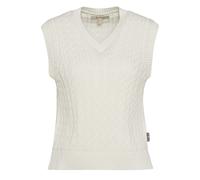 Barbour Womens Hartland Sleeveless Knitted Jumper Cloud