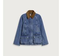 Barbour Women's Modern Beadnell Casual Jacket Mid Blue Denim/Classic UK 8