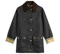 Green Wax Coated Jacket with Corduroy Collar - female - Barbour - Light Jackets - Green - XS - Jackets XS
