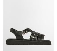 Barbour Women's Otterburn Leather Fisherman Sandals - UK 6 - Black