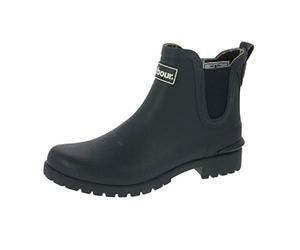 Barbour Women's Wilton Chelsea Welly Rain Boot, Navy, 2 UK