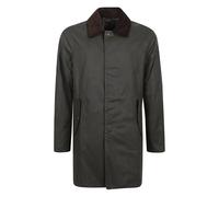 Barbour x Baracuta corduroy-collar coat - Green XXL