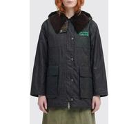BARBOUR X GANNI Tartan Waxed Jacket - Size: 6 - female