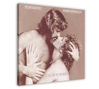 Barbra Streisand Album Cover (16) Canvas Poster Wall Art Decor Print Picture Paintings for Living Room Bedroom Decoration 12x12inch(30x30cm)