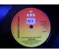 BARBRA STREISAND Love Theme A Star is Born UK 7" 45