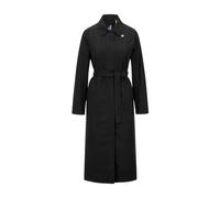 Barbra Stretch 2L Belted Coat - female - K-Way - Belted Coats - Black - M - Coats M