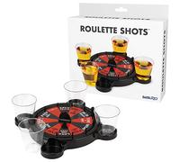 Barbuzzo Roulette Shots - Hilarious Party Drinking Game - Pour a Shot, then Take a Chance to Take a Shot - Imaginative Gift for Home Entertaining, Kickbacks, Parties, Tailgates, and Gatherings