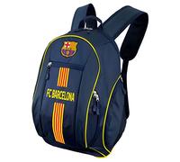 Barcelona Backpack With Soccer Ball Compartment, Licensed Barcelona School Bookbag