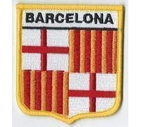 Barcelona Catalonia Spain Spanish Embroidered Patch Badge *Exclusive to EMBLEMS-GIFTS*