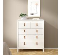 Barcelona Chest - 3+2 Drawer - White