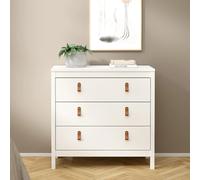 Barcelona Chest - 3 Drawer - Small - White