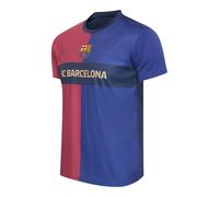 Barcelona FC Home Jersey for Men - Size S to XXL - Season 2024/2025 - Barca Shirt for Adults - Official Replica Product, Azulgrana, XL