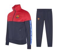 Barcelona FC Men's Tracksuit - Size S - Season 2024/2025 - Black - Football Tracksuit - Official Merchandise, blue, XXL