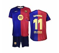 Barcelona FC Original Equipment 2024/2025 Season Jersey and Trousers, Official Replica with Licence, Children, Size 12, Green, 6 Years, Green, 6 Years