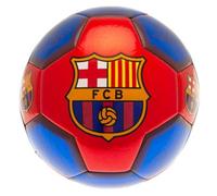 Barcelona Fc Printed Signature Mini Football Blue/red (1)