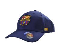 Barcelona FC Women's Crest Baseball Cap in Navy Barcelona FC Navy One Size