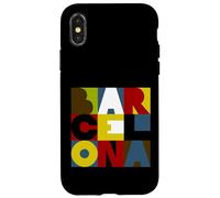 Barcelona Letters Design Case for iPhone X/XS