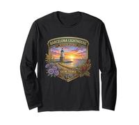 Barcelona Lighthouse State Park New York Novelty Souvenir Long Sleeve T-Shirt