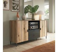 Barcelona Sideboard - 2 Door - 3 Drawer - Black
