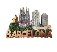Barcelona Spain 3D Fridge Magnet souvenir Sticker Letters Style Souvenir,Home & Kitchen Decoration,Barcelona Spain Refrigerator Magnet