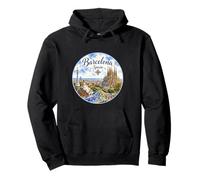 Barcelona Spain Basilica de la Segrada Familia Pullover Hoodie