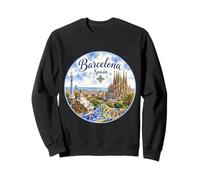 Barcelona Spain Basilica de la Segrada Familia Sweatshirt