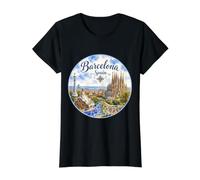 Barcelona Spain Basilica de la Segrada Familia Value Graphic T-Shirt