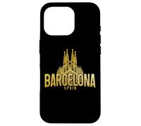 Barcelona Spain Souvenir Catalonia Vintage Case for iPhone 16 Pro