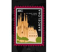 Barcelona Travel Journal: Small college blank world book, notebook, diary for your holiday notes and memories from Spain or as travel gift