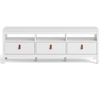 Barcelona TV Unit - 3 Drawer - 151.2cm - White