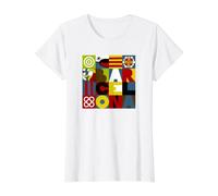 Barcelona Value Graphic T-Shirt, Women, White, L