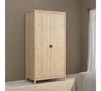 Barcelona Wardrobe - 2 Door - Jackson Hickory Oak