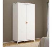 Barcelona Wardrobe - 2 Door - White