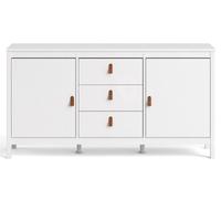 Barcelona White 2 Door Medium Sideboard