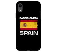 Barceloneta Spain Flag Design Proud Spanish Flag Case for iPhone XR