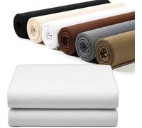 Barcelonetta | Dust Cover Fabric | 60" Wide | Easy to Staple | Replacement for Furniture Underside, Bookbinding, Lining | Medium Weight, Breathing | Upholstery Backing (White, 3 Yards)
