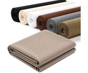 Barcelonetta | Dust Cover Fabric | 60" Wide | Easy to Staple | Replacement for Furniture Underside, Bookbinding, Lining | Medium Weight, Breathing | Upholstery Backing (Khaki, 2 Yards)