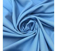 Barcelonetta | Poplin Fabric for Sewing | Poly Poplin | 100% Polyester | by The Yard | 60" Wide Roll | Arts and Crafts Supply (Turquoise, 1 Yard)