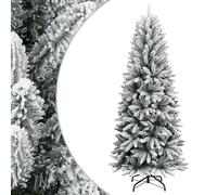 barco 180cm flocked snow artificial christmas tree without led