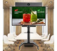 Barco Bar Medium Room BYOD Video Conferencing Kit with mobile stand Complete video conferencing kit with 4K video bar featuring wireless sharing,
