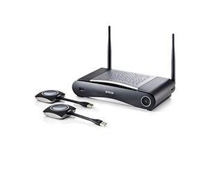 Barco ClickShare CSE-200 - Wireless Presentation Device | Plug & Play, AirPlay, Google Cast, Miracast, 1080p streaming, 2 simultaneous sources, ISO 27001 , Secure