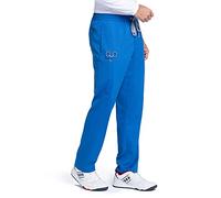 BARCO Grey's Anatomy Men's Evan Scrub Pant, New Royal, Large Tall