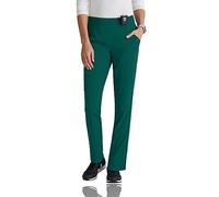 BARCO Grey's Anatomy Spandex Stretch Direct - Relay Scrub Pant for Women, Tapered Women's Scrub Pant, Hunter Green, Large