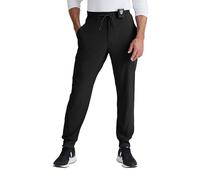 BARCO ONE - Men’s Vortex Jogger Pant, Medical Scrub Pant w/ 6 Pockets and 4-Way Stretch Fabric - black - XXL