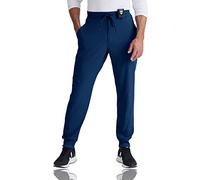 BARCO ONE - Men’s Vortex Jogger Pant, Medical Scrub Pant w/ 6 Pockets and 4-Way Stretch Fabric - blue - Medium