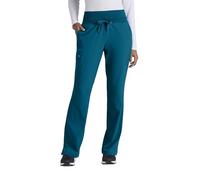 BARCO One Stride Pant-5 Pocket Mid-Rise Women's Scrub Pants, Bahama, XL