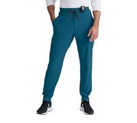 BARCO One Vortex Scrub Jogger for Men - Elastic Waist Eco-Friendly Fabric, Anti-Wrinkle, 4-Way Stretch Men's Scrub Pant, Bahama, X-Small