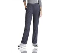 BARCO Skechers Vitality Aura Scrub Pant for Women - Mid-Rise Medical Pant, 5 Pockets, 4-Way Stretch Women's Scrub, Pewter, XXXL