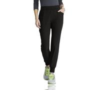 BARCO Skechers Vitality Women's Electra Mid-Rise Jogger Pant w/ 5 Pockets, Black, S Petite
