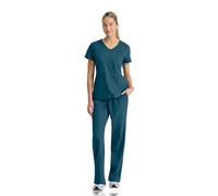BARCO STRONG Zoe Classic Fit Scrub Top & Pant Set for Women - Up to 70°C Wash, Natural Stretch, Moisture Wicking, Anti-Static, Bahama, Medium